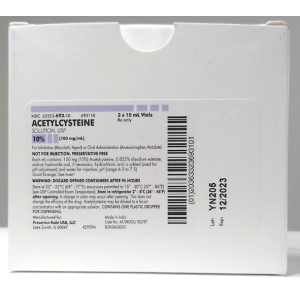 ACETILCISTEINA 10% 100 MG/10 ML