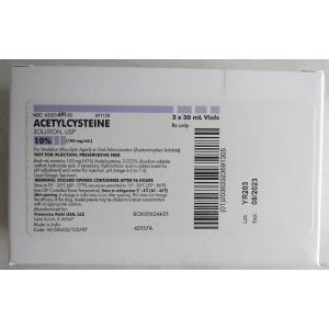 ACETILCISTEINA 10% 100 MG/30 ML