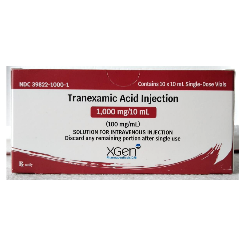 ACIDO TRANEXAMICO INYECCION, USP 1,000 MG/10 ML (100 MG/ML)